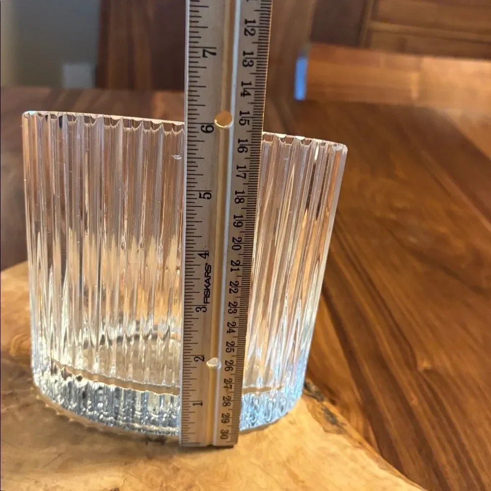 Lindshammar Sweden Glass Vase